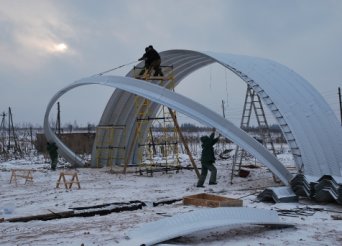 Шаг 3. Подъем арок